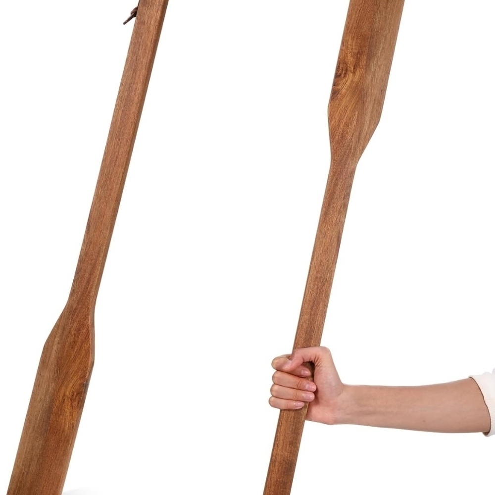 FillTouch 28in Long Wooden Paddle for Cooking - Acacia Flat Spatula for Cooking